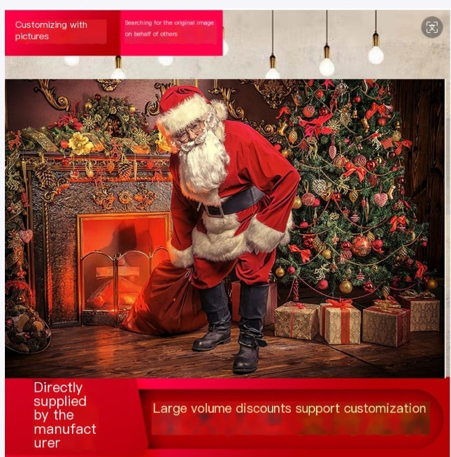 Amazon Christmas Photo Background - Santa Gifts 5x3FT