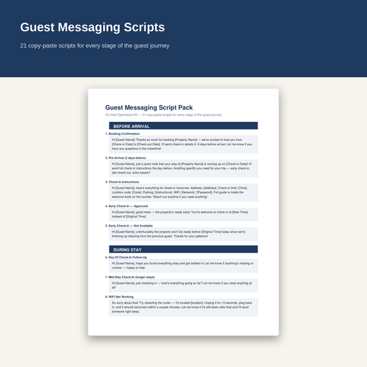 Luxury Airbnb cohost and operator guide